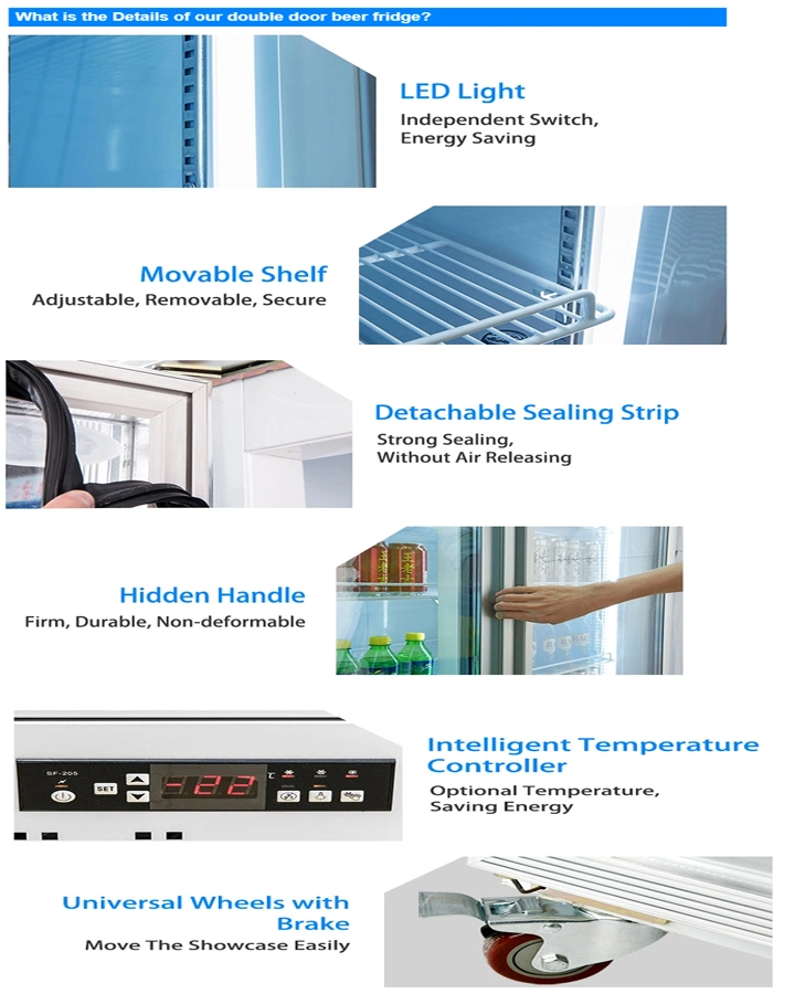 Commercial Glass Door Display Fridge